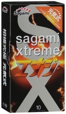 Презервативы Sagami №10 Energy  3шт