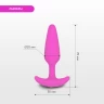 Gvibe Gplug XS Raspberry самая маленькая управляемая вибропробка, 7х2 см (только доставка)