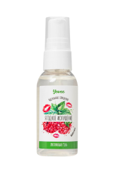 Съедобная гель-смазка Yovee «Ягодное искушение» с Д-Пантенолом, со вкусом малины и мяты, 50 мл