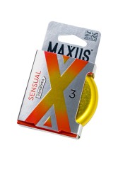 Презервативы Maxus SENSUAL, классические, латекс, 3 шт.