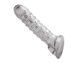 Утолщающая ребристая насадка на пенис - Tom of Finland - 19 см (только доставка)
