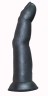 Палец анальный чёрный на присоске RU TO ANSWER USA, L 150 мм, Dmax 30 мм
