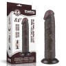 Фаллоимитатор с "подвижной кожей" LoveToy Sliding Skin Dual Layer Dong, коричневый LV317406