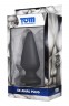 Увеличенный анальный виброплаг Tom of Finland - 5X Silicone Anal Plug 17.7 см (только доставка)