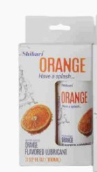 Интимная смазка на водной основе Shibari Orange Апельсин 100 мл.
