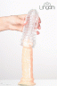 МАСТУРБАТОР НЕРЕАЛИСТИЧНЫЙ LINGAM BY TOYFA SAVITRI, TPE, ПРОЗРАЧНЫЙ, 14 СМ