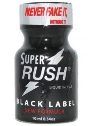 Попперс Super Rush black label 10мл (черный)