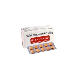 Возбудитель мужской Extra Super Tadarise (тадалафил 40+дапоксетин 60) (цена за таблетку)