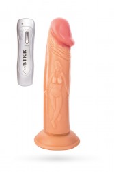 ВИБРАТОР TOYFA REALSTICK NUDE РЕАЛИСТИЧНЫЙ, 7 РЕЖИМОВ ВИБРАЦИИ, 19,5 СМ