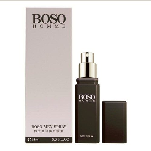 Спрей-пролонгатор BOSO HOMME SILVER мужской 15 мл