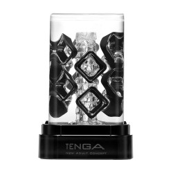 Tenga Crysta Bloc - многоразовый инновационный мастурбатор, 12х5 см. (только доставка)
