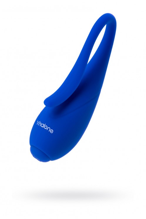 ВИБРАТОР ДЛЯ ПАР NALONE CO CO, СИЛИКОН, СИНИЙ, 8,6 СМ