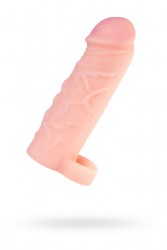 НАСАДКА TOYFA XLOVER INCREASE+ ДЛЯ УВЕЛИЧЕНИЯ РАЗМЕРА, РЕАЛИСТИЧНАЯ, С КОЛЬЦОМ,TPR, ТЕЛЕСНЫЙ, 17 СМ АРТ.748003