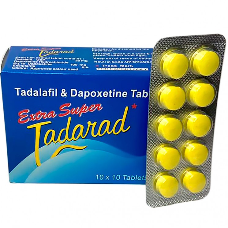 Возбудитель мужской Extra Super Tadarad 120 мг (цена за таблетку)