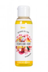 Масло массажное съедобное Yovee by Toyfa «Тропический флирт» со вкусом экзотических фруктов, 100 мл