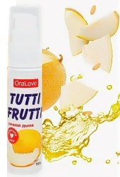 Гель-лубрикант съедобный OraLove Tutti Frutti Сочная дыня, 30 г