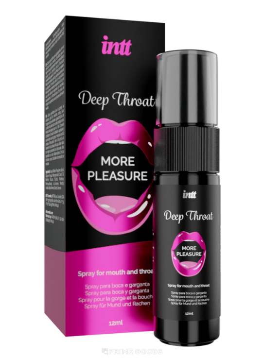 Intt Deep throat - Спрей для глубокого минета, 12 мл