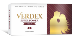 Препарат для потенции VERDEX (варденафил 40+дапоксетин 60) цена за таблетку