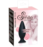 1Анальная втулка «Smile Pointer» (Черная)