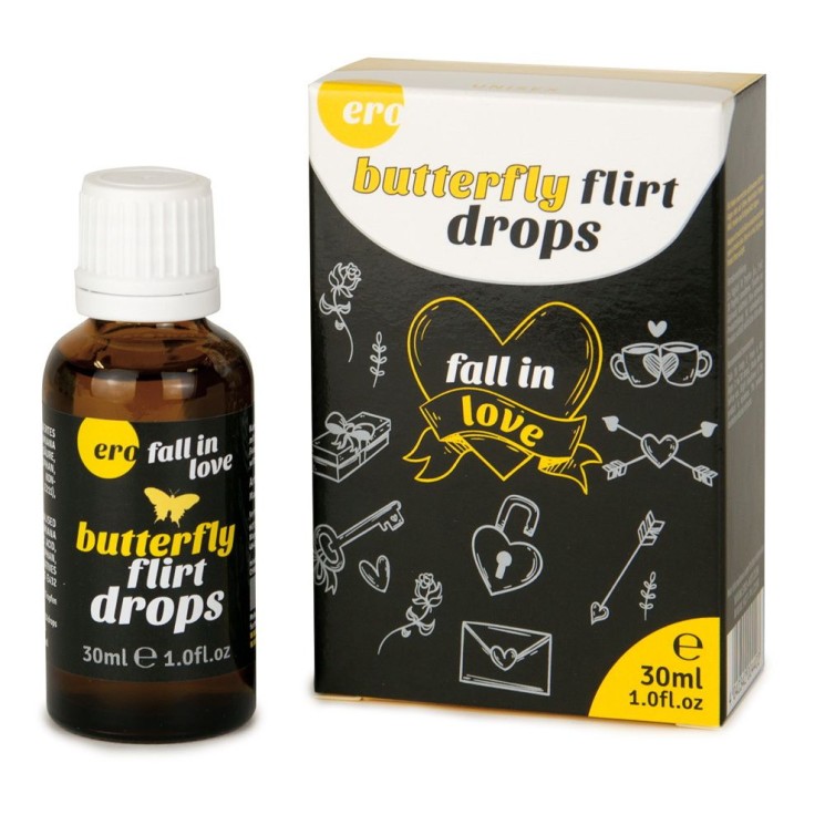 Капли ПОЛЕТ БАБОЧКИ/BATTERFLY FLIRT DROPS для мужчин и женщин, 30 мл.