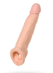 НАСАДКА TOYFA XLOVER, ДЛЯ УВЕЛИЧЕНИЯ РАЗМЕРА, ТЕЛЕСНЫЙ, 16,5 СМ