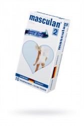 Презервативы особо тонкие с обильной смазкой Masculan Ultra 2 Fine (в уп.10 шт, цена за штуку)