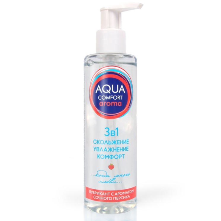 Гель-любрикант AQUA COMFORT intim AROMA 195г арт. LB-36002