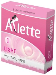 Презервативы ультратонкие Arlette Light № 1 (в уп.6 шт, цена за штуку)