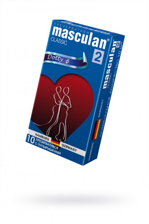 Презервативы с пупырышками Masculan Classic 2 Dotty (цена за штуку)