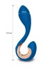 Анатомический вибратор унисекс Gvibe Gpop 2 Indigo Blue 12,5х2,8 см (только доставка)