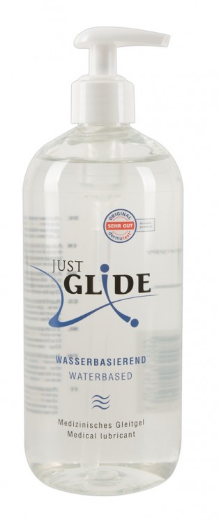 Лубрикант Just Glide Waterbased на водной основе, 500 мл