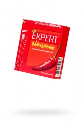 ПРЕЗЕРВАТИВЫ EXPERT ''АФРОДИЗИАК'' №3, ВОЗБУЖДАЮЩИЕ С РАЗОГРЕВАЮЩИМ ЭФЕКТОМ, 3ШТ