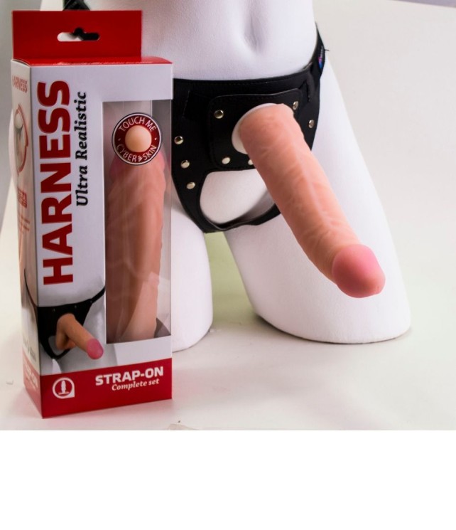 Страпон на трусиках HARNESS, L 175 мм D 38 мм