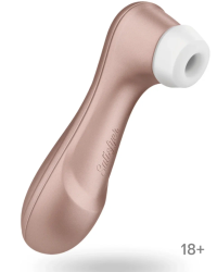 Вакуум-волновой стимулятор клитора Satisfyer Pro 2 Generation 2, силикон, розовый, 16,5 см