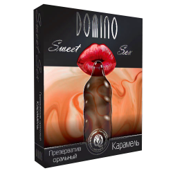 Презервативы оральные Domino Sweet Sex Карамель (в уп.3 шт)