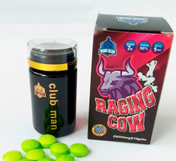 Возбудитель мужской Raging Cow стимулятор потенции