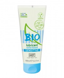 Гель-лубрикант органический Hot Bio Sensitive Веган для чувствительной кожи, 100 мл