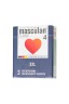 Презервативы увеличенного размера Masculan Classic 4, XXL (в уп.3 шт. розовые)