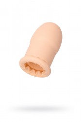 НАСАДКА TOYFA XLOVER INCREASE+ ДЛЯ УВЕЛИЧЕНИЯ РАЗМЕРА, ЛАТЕКС, ТЕЛЕСНЫЙ, 9 СМ