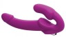 Безремневой вибро страпон Evoke Vibrating Strapless Silicone Strap-on Dildo, 24 см (только доставка)