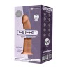 Реалистичный вибратор с двойной плотностью Model 2 от SILEXD светло-бежевый (17,5*4,4 см)