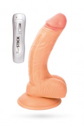 ВИБРАТОР TOYFA REALSTICK NUDE РЕАЛИСТИЧНЫЙ, 7 РЕЖИМОВ ВИБРАЦИИ, 14 СМ АРТ. 581002