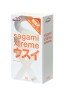 Презервативы Sagami, xtreme, 0.04, латекс, 19 см, 5,4 см, 15 шт. (поштучно)