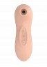 Клиторальный стимулятор TheOnlyThing клиторальный, бежевый, 11.6 см