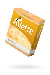 Презервативы точечные ARLETTE DOTTED  (в уп.6 шт)