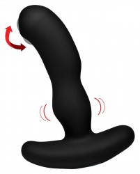 Pro-Digger 7X Silicone Stimulating Beaded P-Spot Vibe - массажёр простаты, 14.6х3.3 см. (только доставка)