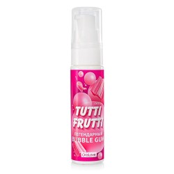 Гель-лубрикант для орального секса съедобный OraLove "TUTTI-FRUTTI BUBBLE GUM 30 г