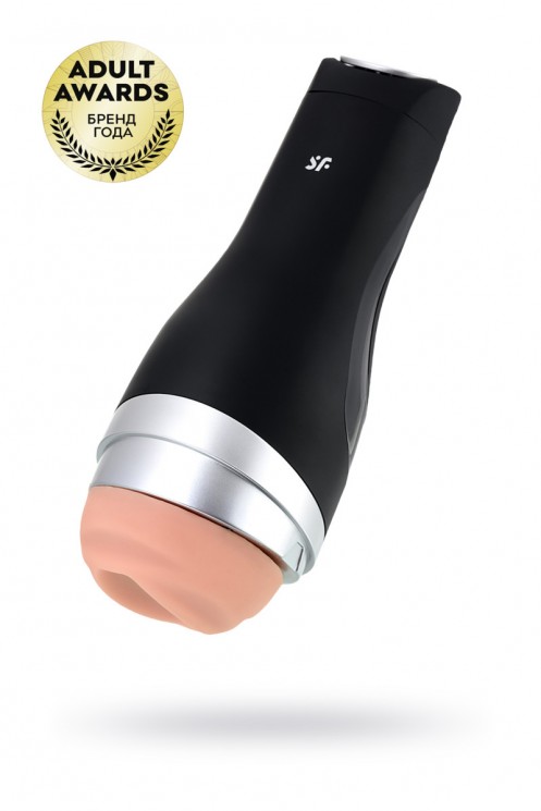МАСТУРБАТОР НЕРЕАЛИСТИЧНЫЙ SATISFYER MEN CLASSIC, TPE, ЧЁРНЫЙ, 25,4 СМ.