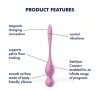 Тренажер для интимных мышц с вибрацией Satisfyer Love Birds 1 розовый (Connect App)