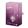 Тренажер для интимных мышц с вибрацией Satisfyer Love Birds 1 розовый (Connect App)